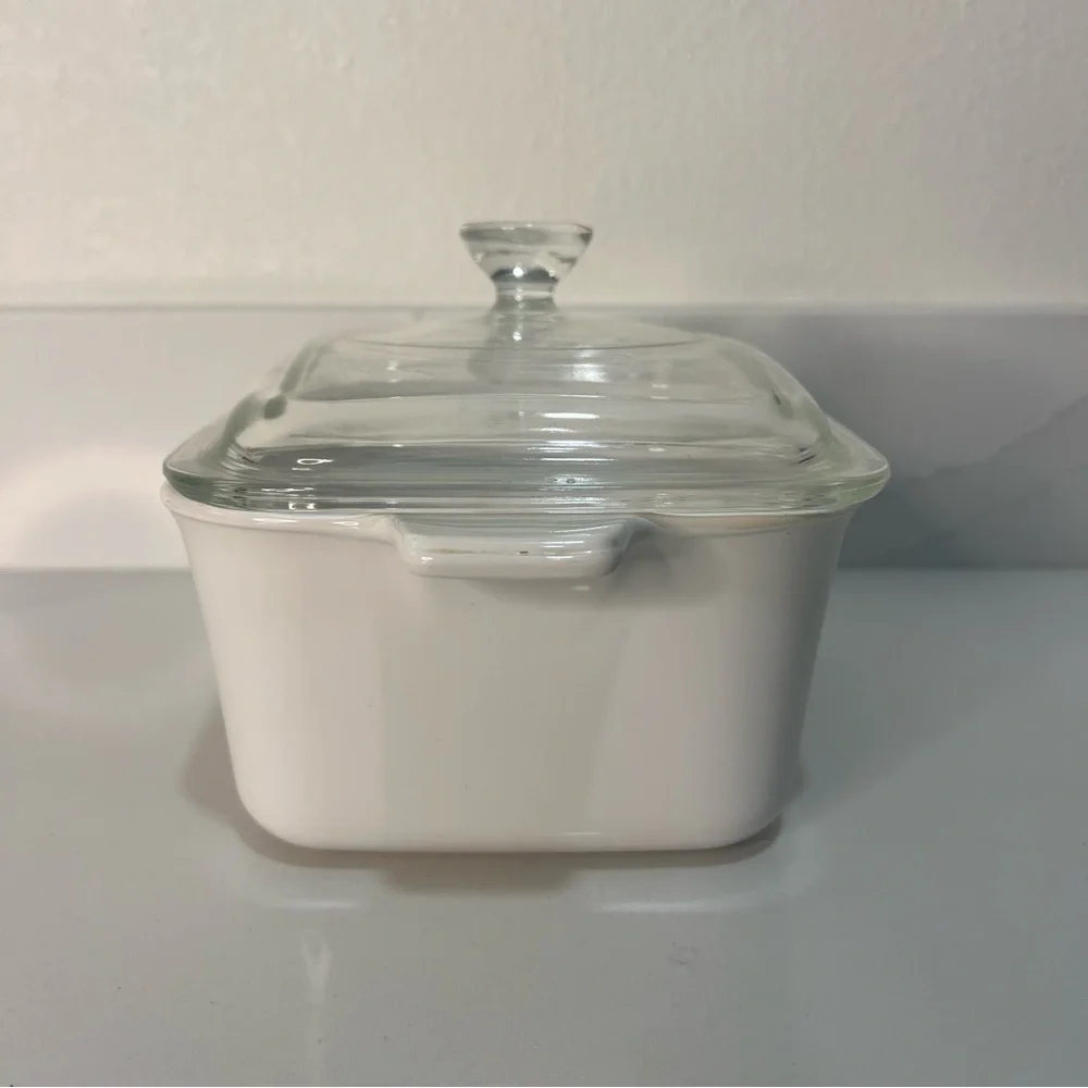 Vintage Corningware Spice of Life Casserole Dish with Glass Lid 7